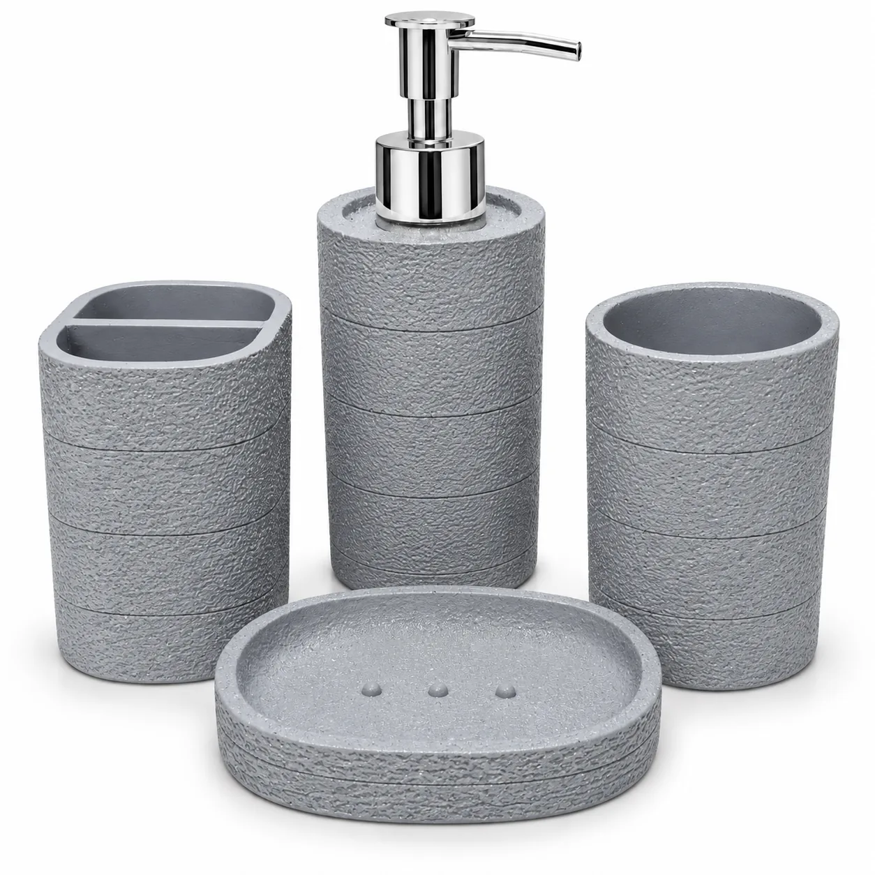 Shuddhi Fluted Dispenser Suite